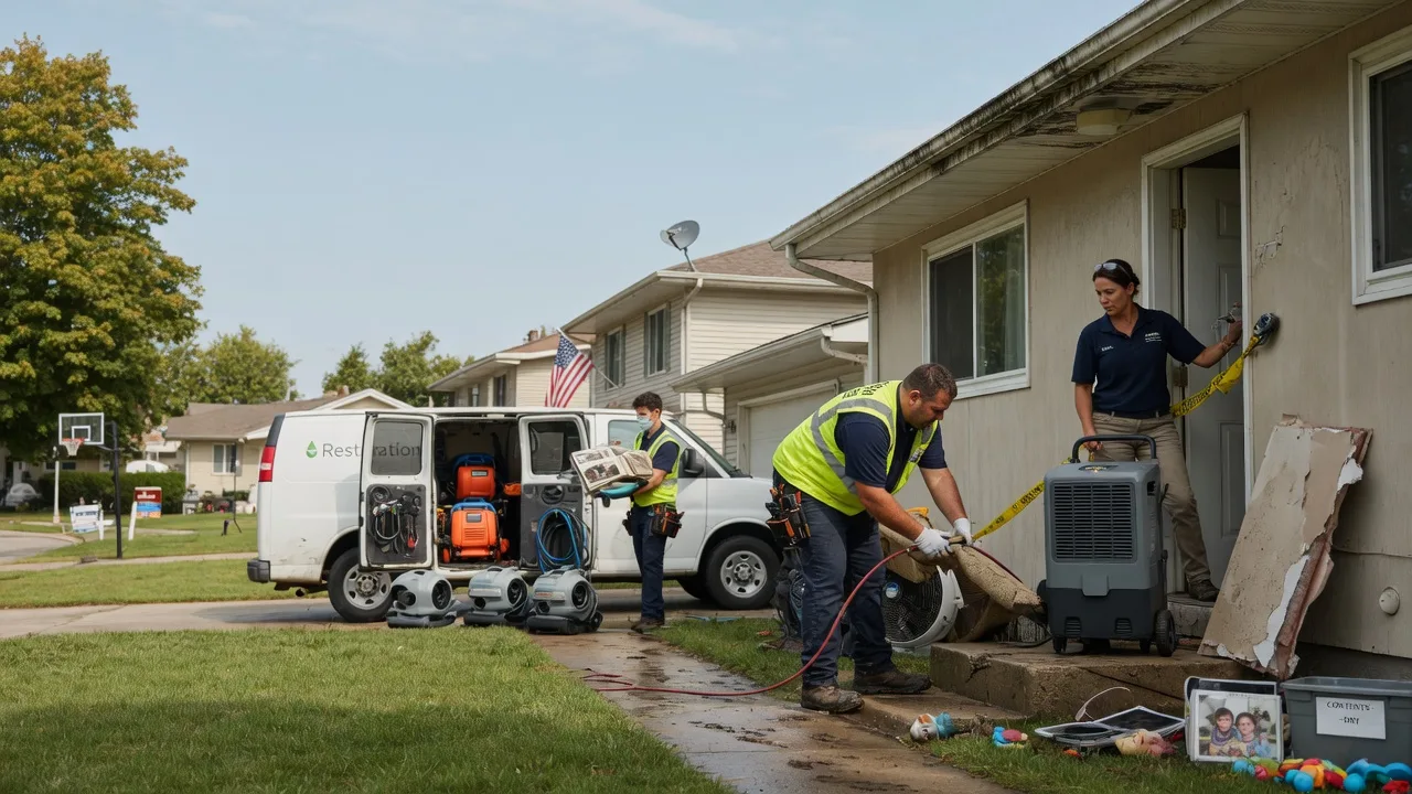 Water Damage Restoration in Clarksville, TN near me